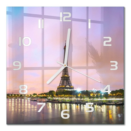 Glas wanduhr glasuhr aus - glasuhr,