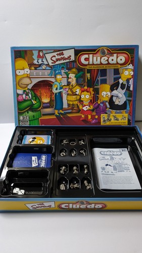 Brettspiel cluedo the simpsons - the,