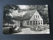 FRANKFURT (ODER) Café am Kleistpark DDR s/w Ansichtskarte Postkarte