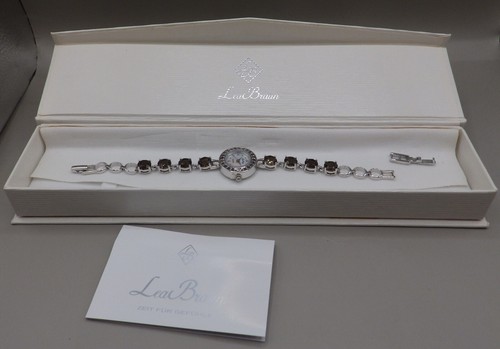 Armbanduhr damen lea braun - lea, 925