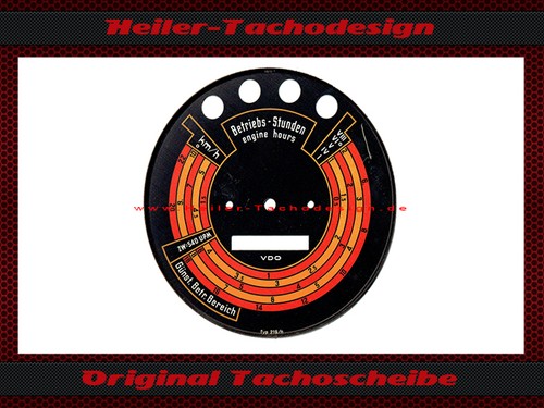 Tachoscheibe für traktormeter - für,