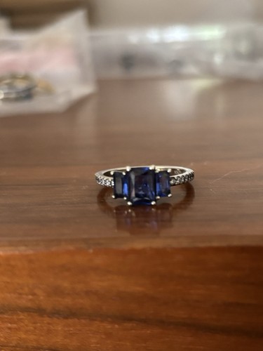 Pandora ring blauer - pandora,