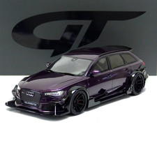 Audi RS6 Avant (C7) Body Kit Bauj. 2018 lila / black wheels 1:18 GT864 GT-SPIRIT