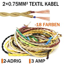 2-Adrig Textilkabel Textil