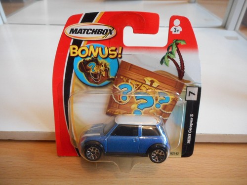 Matchbox mini cooper blau - matchbox,