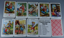 Bielefelder Spielkarten Nr. 131 "Märchen-Quarett" 1965 - UNBESPIELT (107104)