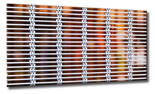 Leinwand bild metall gitter - leinwand,