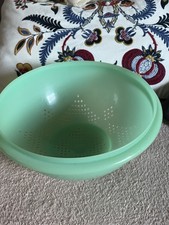 Tupperware großes Sieb türkis 25cm DM Sternförmig gelocht schön erhalten weitere