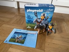 Playmobil 9345 Knights Zwerg und Pony mit Rüstung Komplett mit OVP
