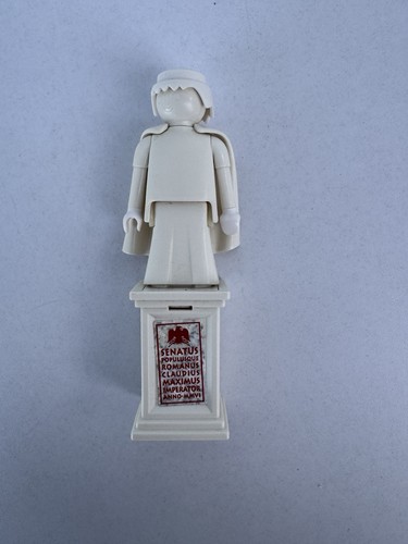 Weiße römer statue auf - weiße,
