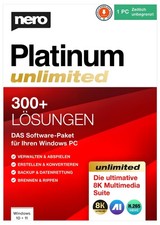 Nero Platinum Unlimited 2026 | 1 PC/WIN |Dauerlizenz|Download|Code per eMail|ESD