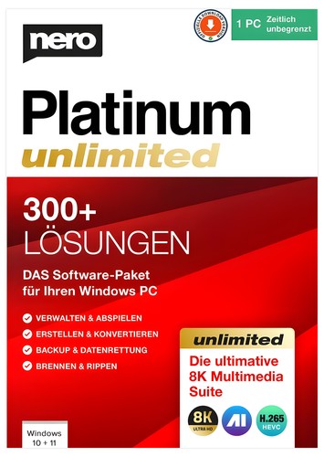 Nero platinum unlimited 2026 - 2026, |