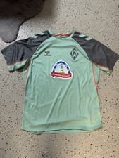 Original Hummel SV Werder Bremen Tshirt Matchworn ? Gr.L mit Werbung ?