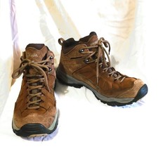 Hochwertige Wanderschuhe Gr. 39 1/2 Meindl Damen Nebraska Lad Braun Trekking