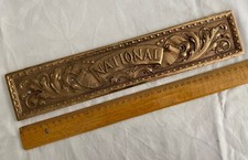 Schubladenblende Messing