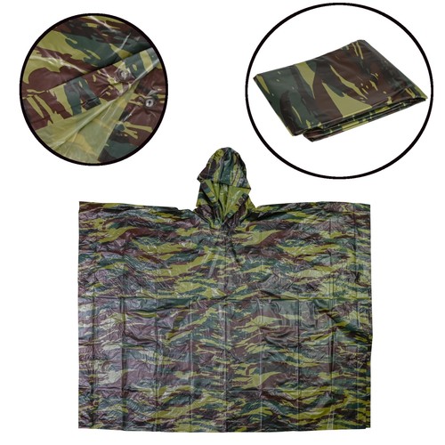 Camouflage regenponcho - camouflage,