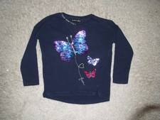 DESIGUAL Mädchen T-Shirt  -Wendepailletten- Gr. 122-128 - 7-8 Jahre