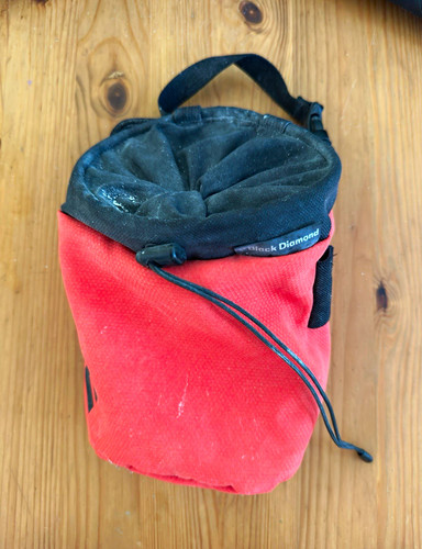 Black diamond chalkbag - diamond,