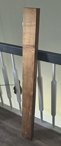 Schweberegal aus eiche braun - eiche,
