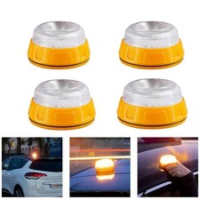 4pcs LED rotating beam light