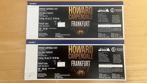 Howard carpendale frankfurt - howard,