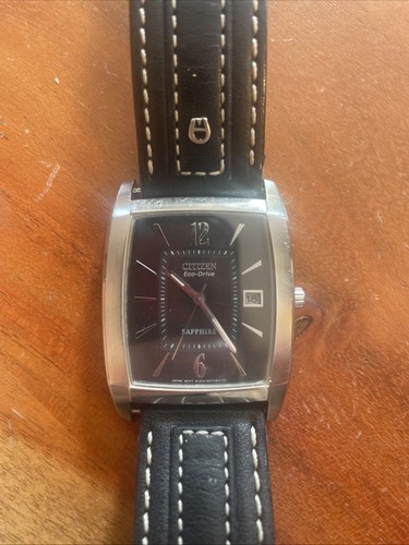 Citizen eco drive - saphir, datum