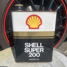 Shell Super 200 Öldose 60er
