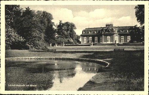 Benrath schloss rhein - benrath,