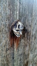 Hexenmaske hexe perchten - hexenmaske,