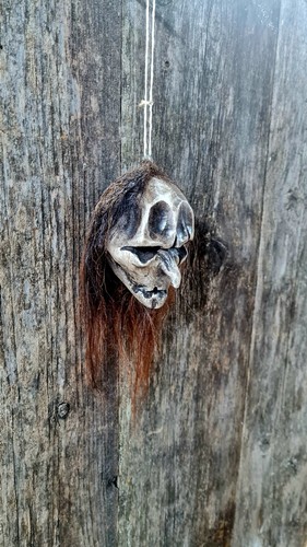 Hexenmaske hexe perchten - hexe,