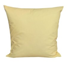 Kissenhülle Kissenbezug 100% Baumwolle 40 Farben  30x30 40x40 50x50 45x45