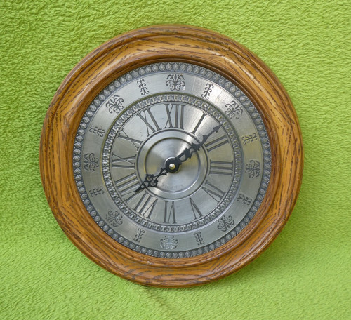 Alte wanduhr quarz - alte, zinn