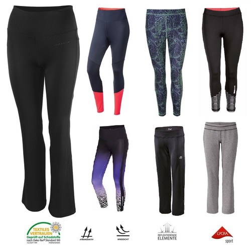 Damen running laufhose lang - ,
