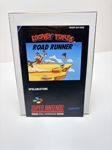 Original snes anleitung looney - original,