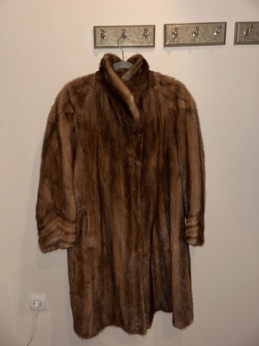 Damen pelzmantel aus - pelzmantel,