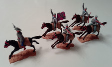 5 Mann Suedstaaten Kavallerie von Timpo modifiziert