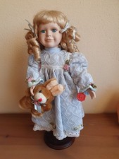 Künstlerpuppe, Porzellan, Puppe, Sammelpuppe, Nostalgie, Vintage