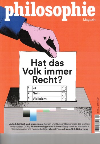 Philosophie magazin 2026 - philosophie,