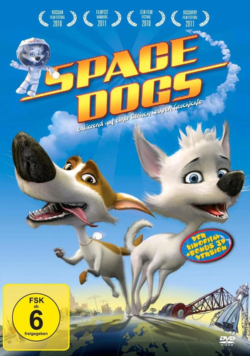 Space dogs dvd animationsfilm - space,