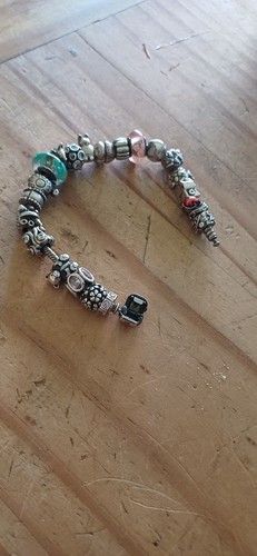 Pandora armband incl charms - pandora,