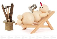 Schneemann Im Liegestuhl BxHxT