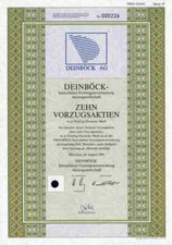 Deinböck Immobilien DCM München 1990 Braunschweig Salzgitter Stadthagen 500 DM