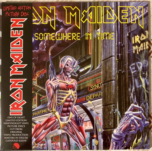 Iron maiden somewhere time - iron,