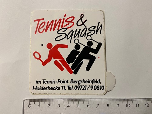 Alter aufkleber sticker - sticker, tennis