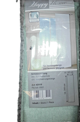 Schiebevorhang salbeigrün - 2, x