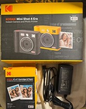 New Kodak Camera Kodak Mini Shot 4 Era. Instant  Photo Printing.