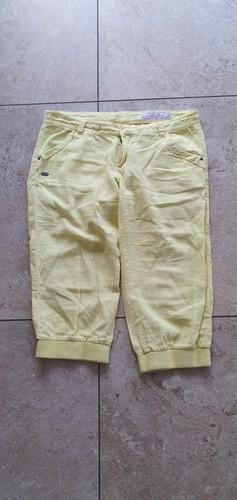Stoffhose kurz gelb - , comfort
