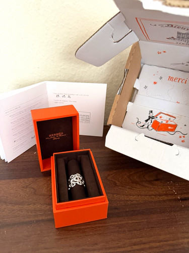 Hermès ring sterlingsilber - hermès,