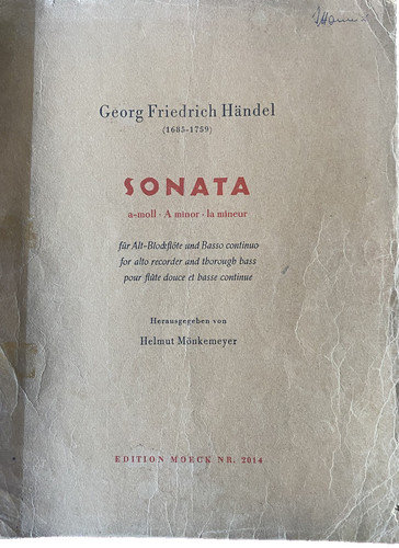Georg friedrich händel sonata - georg,