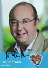 Heinrich Stadler Autogramm